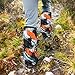 likloks Adjustable Leg Gaiters for Men & Women - Lightweight & Waterproof - Hiking Boots Gators for Snow, Trail, Trekking, Hunting, Climbing, L-XL