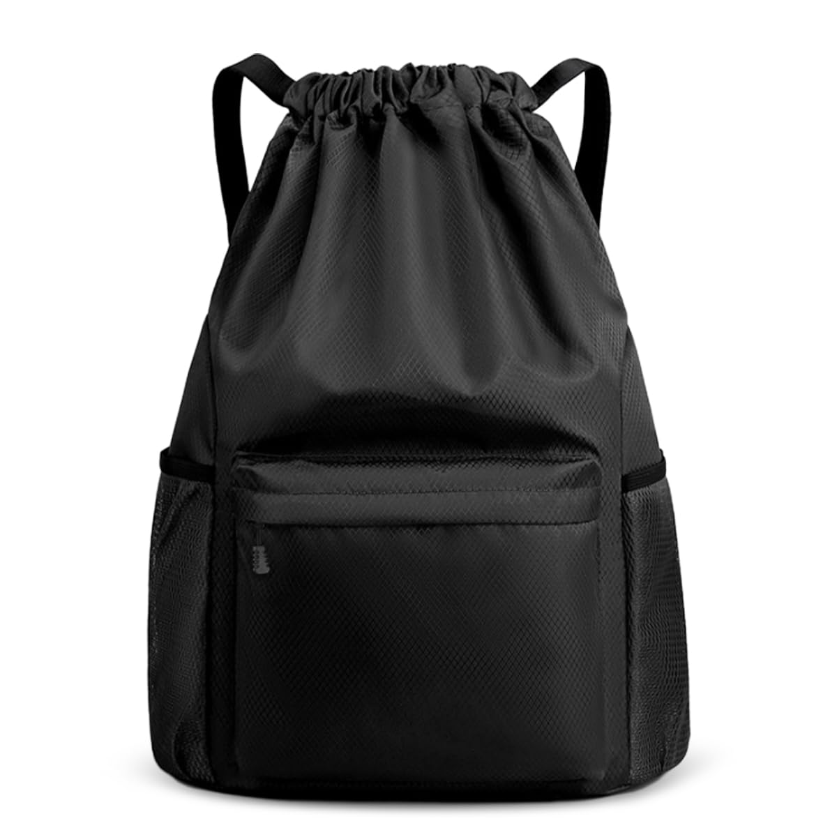 Mochila Deportiva con Cordón, Unisex, Gran Capacidad, Impermeable | Con Compartimentos, Ajustable, Para Deporte, Escolar, Gimnasio, Casual, Viaje, Playa