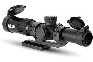 Monstrum Banshee 1-8x24 LPVO Rifle Scope: Precision Aiming for Tactical Dominance