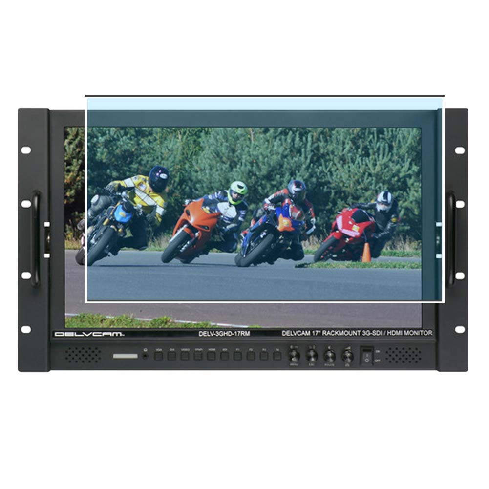 Vaxson2-Pack Anti Blue Light Screen Protector, compatible with Delvcam DELV-3GHD-17RM 17.3", Blue Light Blocking Film TPU Guard [ NOT Tempered Glass ]