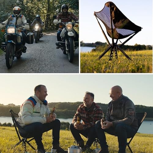 Miniatura 9 de Campster2 - Silla plegable para campamento, silla alta portátil, capacidad de 265 libras, esenciales para acampar en la playa, senderismo y