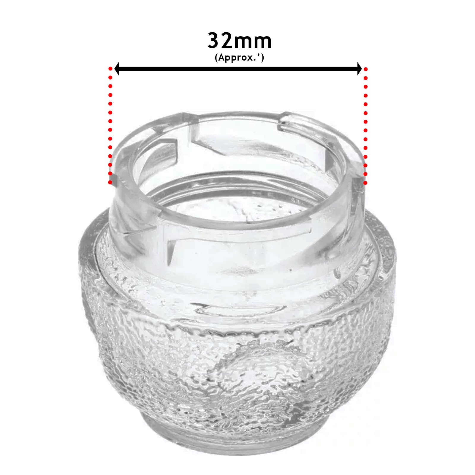 SPARES2GO Glas Glühbirne Lampenabdeckung für Siemens Backofen Herd