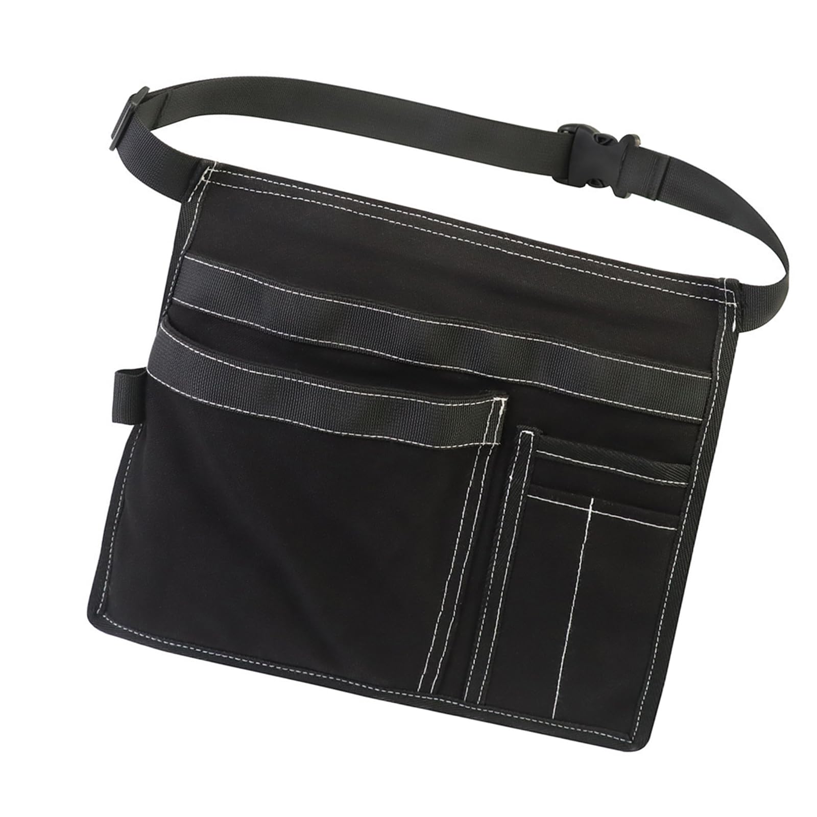 Fgdtree Black Spacious Craftsmanship Waist Pack Offering Quick Access To Tool Belt Pouches For Woodworkers And Handymen Equipment Electrician Tool Belt