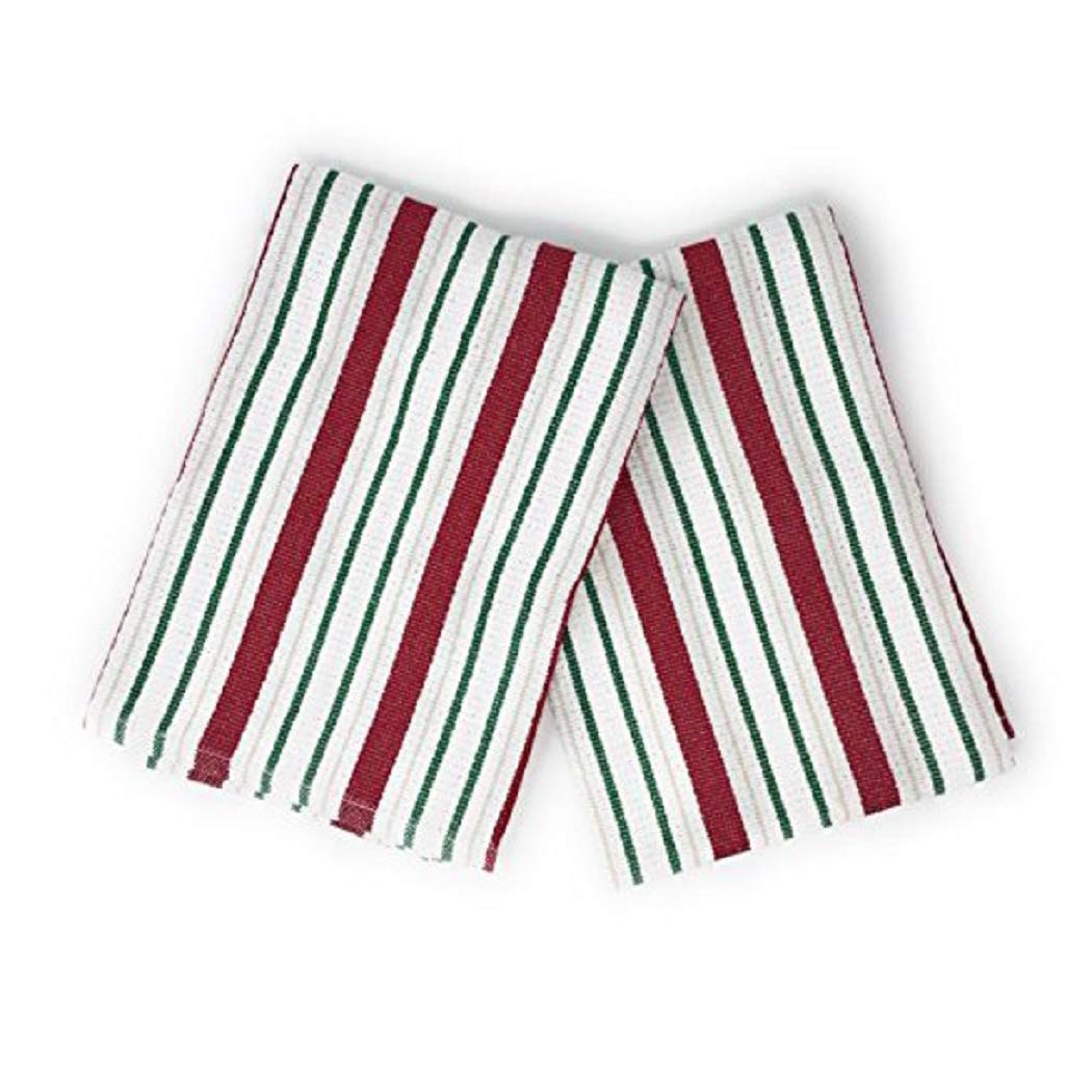 Classic Striped Towels, Set of 2 (Holiday)