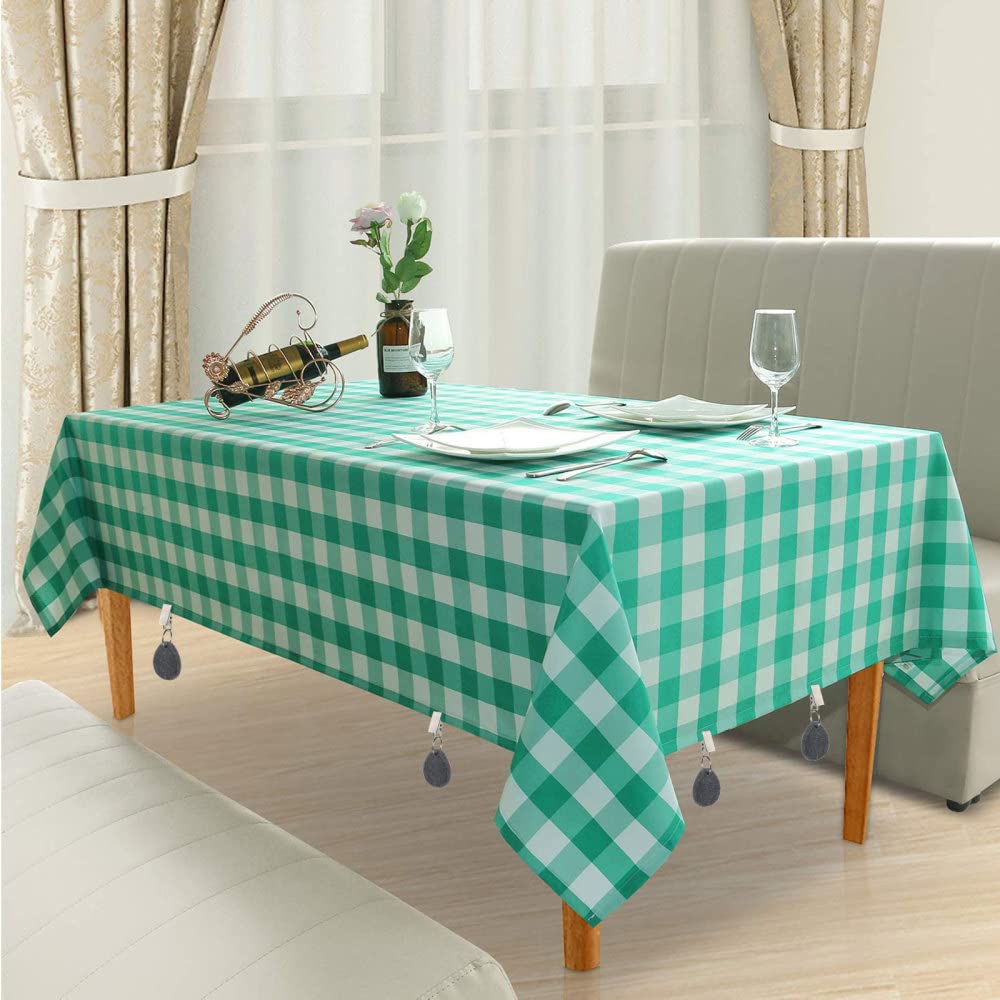 Poids De Nappe En Pierre 6 Pièces Aweisile - Clips Métal - Pour Extérieur, Mariage, Pique-Nique