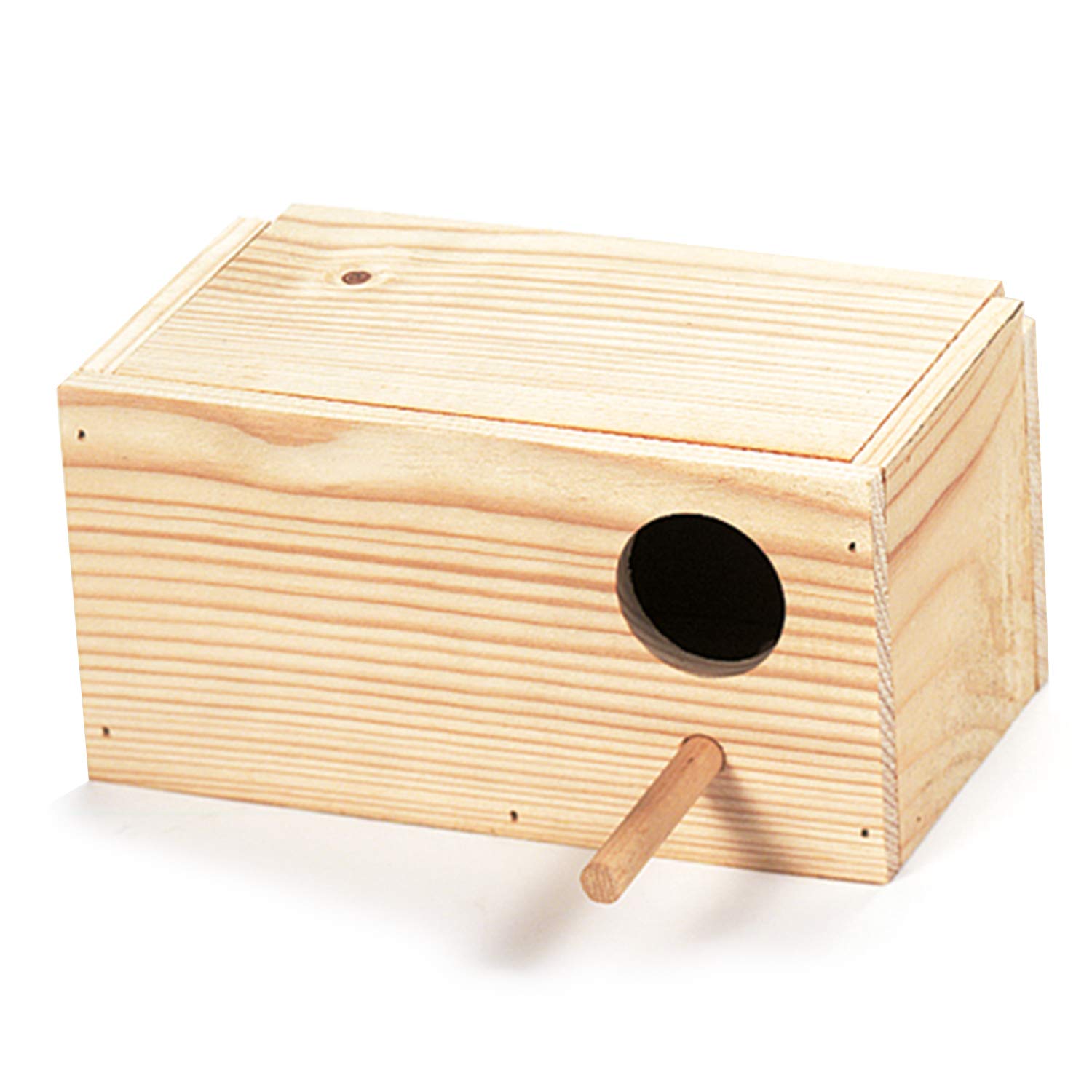 ARQUIVET Nid bois perroquets Maison oiseaux 20 x 11 x 10 cm