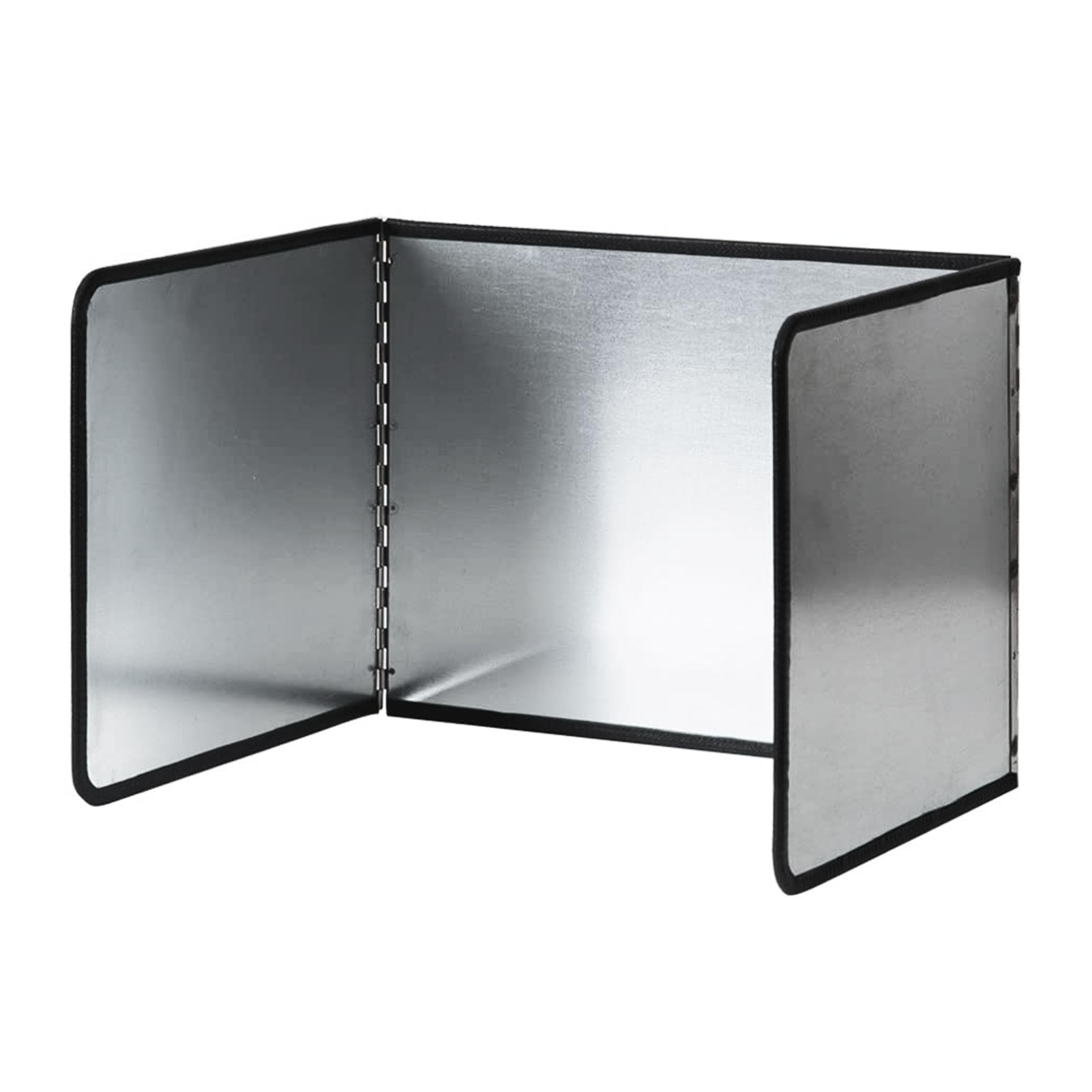 3 Panel Foldable Stainless Steel Splatter Guard, Nonstick Oil Splash Insulation Shield for Frying Pans & Stovetop, Grease Protection Screen, Easy to Clean Kitchen Wall Shield (3 Fold)-image-16