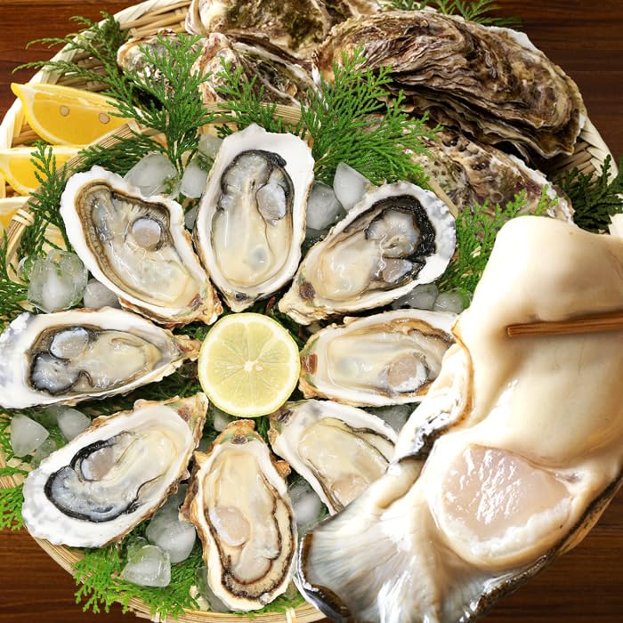 とも様 生食用/中】牡蠣 殻付き 冷凍☆M 70〜100個 10kg 宮城県