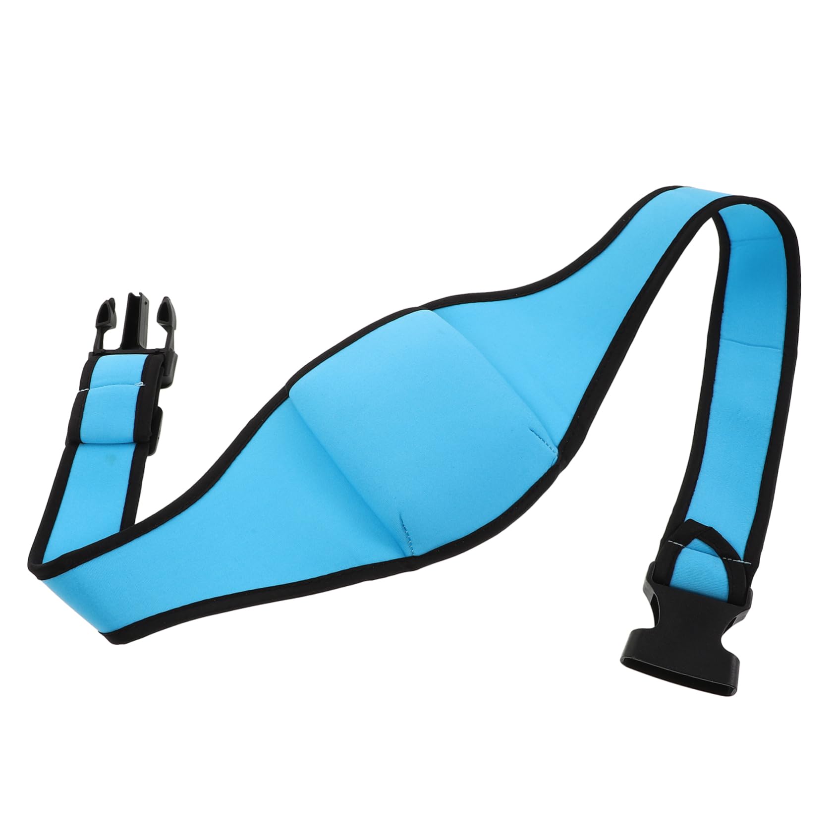 KOMBIUDA 2pcs Adjustable Mic Waist Belt Pouch for Fitness Instructors Light Blue Microphone Carrier for Dance Classes Voice Recording and Personal Training Sessions