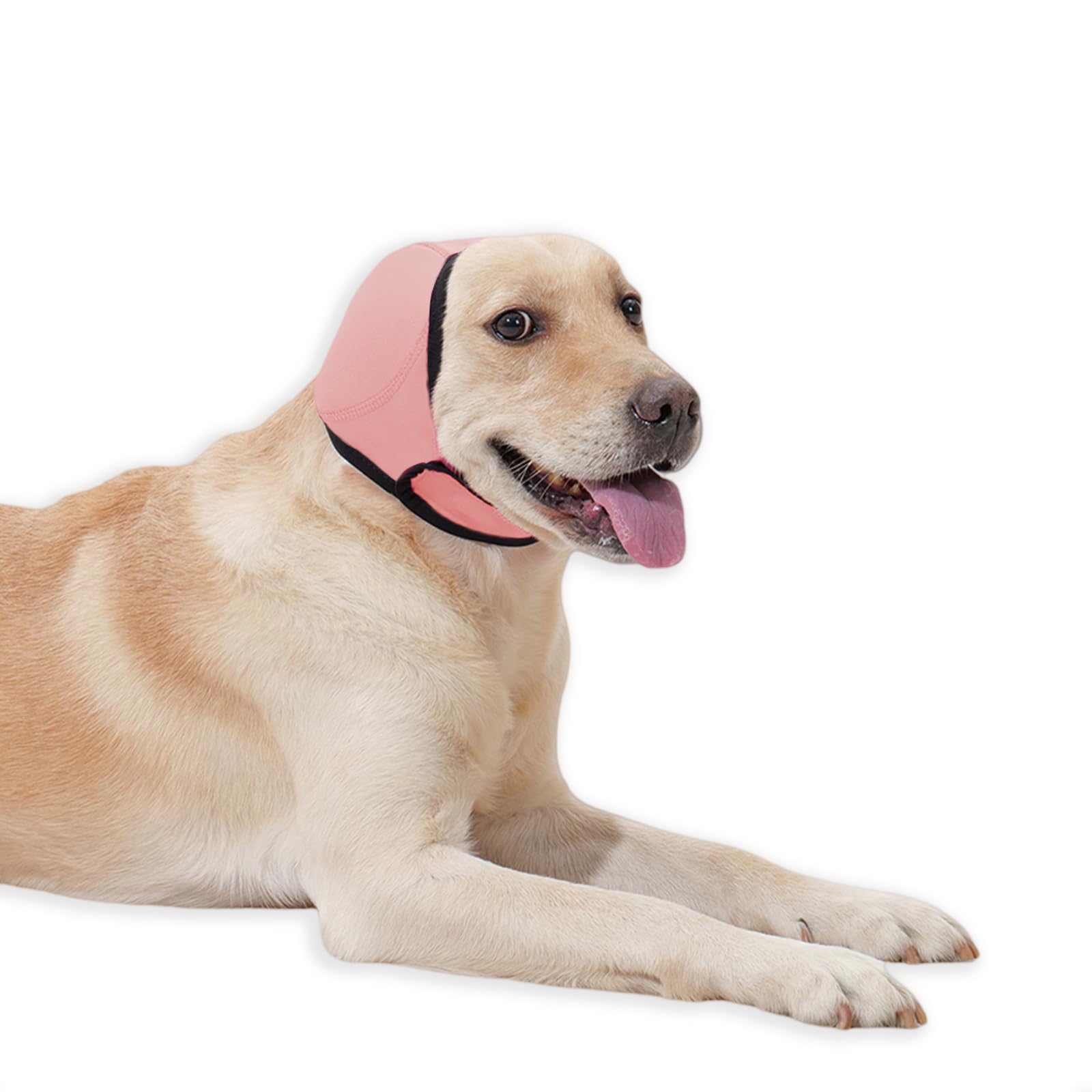 PAPIAMEN Dog Ear Covers & No Shake Ear Wraps for Hematoma,Grooming,Drying