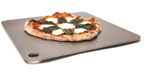 16' x 16' Pizza Steel - 3/8' Steel, 27.5 lbs | Multipurpose Cooking Steel for Pizzas, Sourdough, Grilling & More - Made 