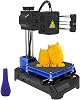Mini 3D Printer,Desktop 3D Printer Printing Machine, 100x100x100mm Print Size, Removable Platform,for Beginners Black