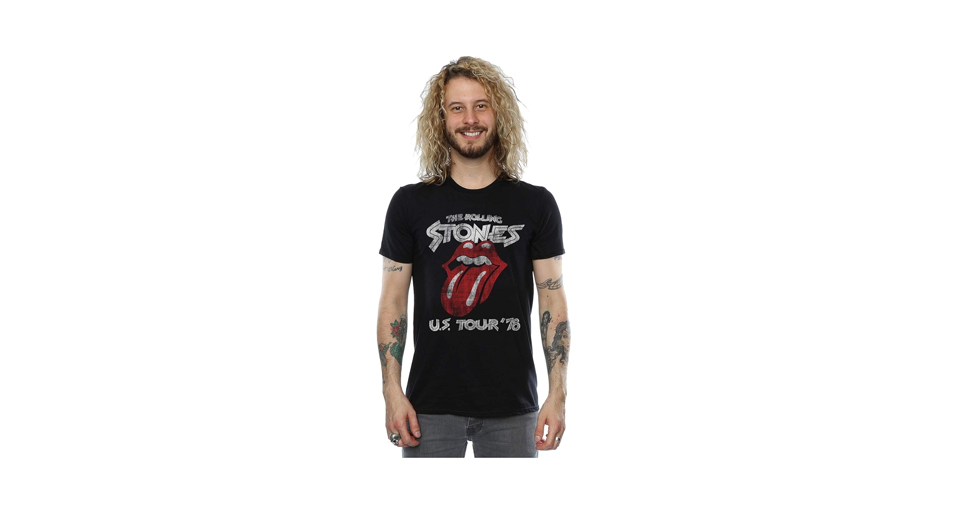 The Rolling Stones グラフィックTシャツ XL Amazon.com: Rolling Stones Men's US 78 Tour T-Shirt X-Large