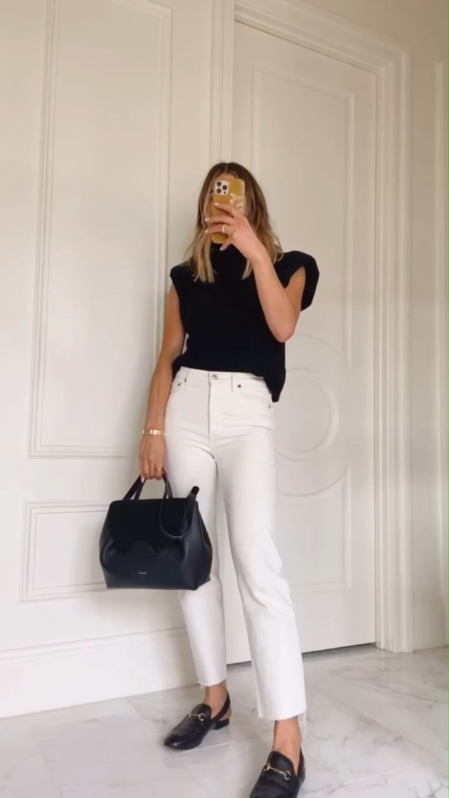 Casual Sleeveless Turtleneck Vest