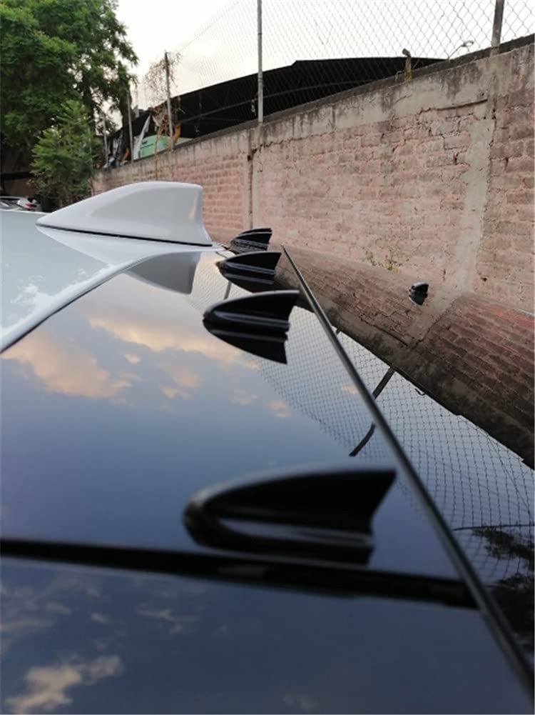 Diffusore Posteriore A Pinna Di Squalo Per Auto - Universale, Materiale ABS, Nero, Kit Di Installazione - Foto 3