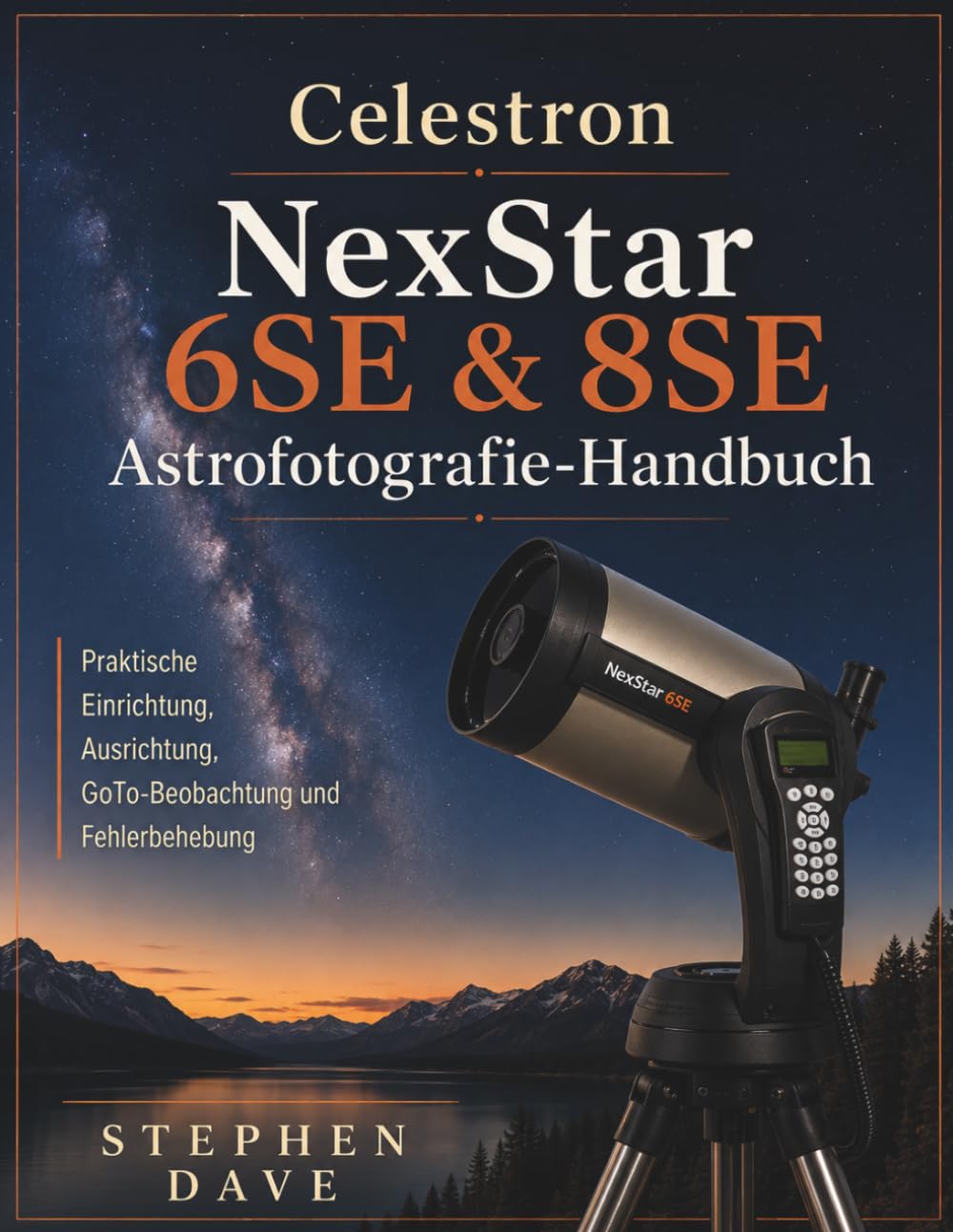 Celestron NexStar 6SE & 8SE Astrofotografie-Handbuch: Praktische Einrichtung, Ausrichtung, GoTo-Beobachtung und Fehlerbehebung