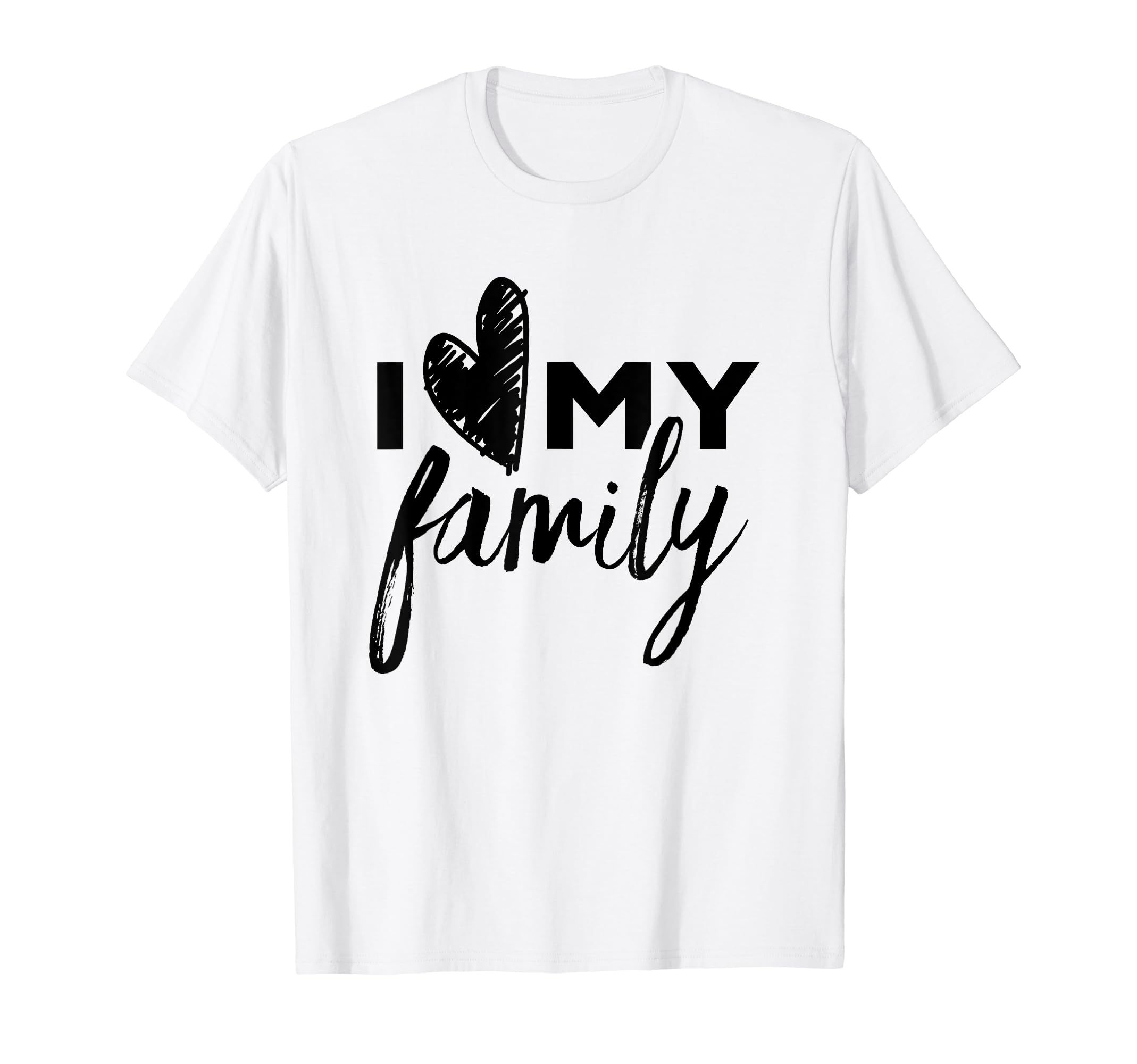 I Love My Family Relatives Party Families Reunion T-Shirt