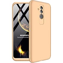 Microsonic Huawei Mate 20 Lite i in K l f Double Dip 360 Protective Gold [Mate 20 Lite ile Uyumlu K l f - Gold]