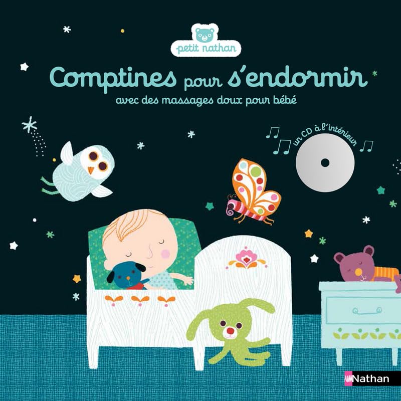 Comptines pour s'endormir - Livre CD