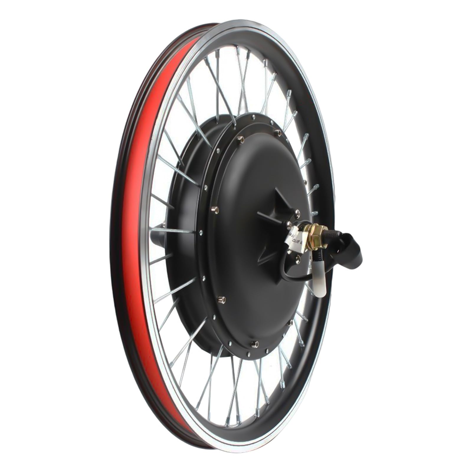 E-Bike - Kit de reequipamiento para bicicleta eléctrica (20 pulgadas, con pantalla LED, función de apagado, palanca de freno y rueda libre de 7 velocidades, 48 V, 1000 W)