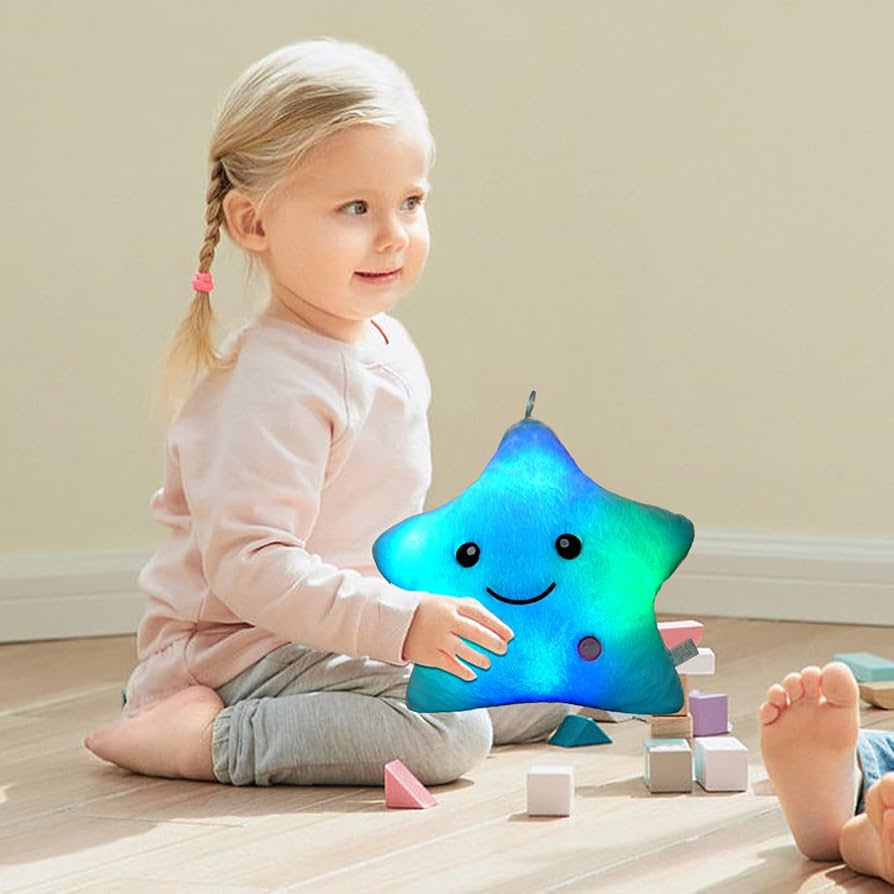 ぬいぐるみ 星型アクセサリー付き Amazon.co.jp: 星のぬいぐるみ | LED 子供漫画ぬいぐるみ