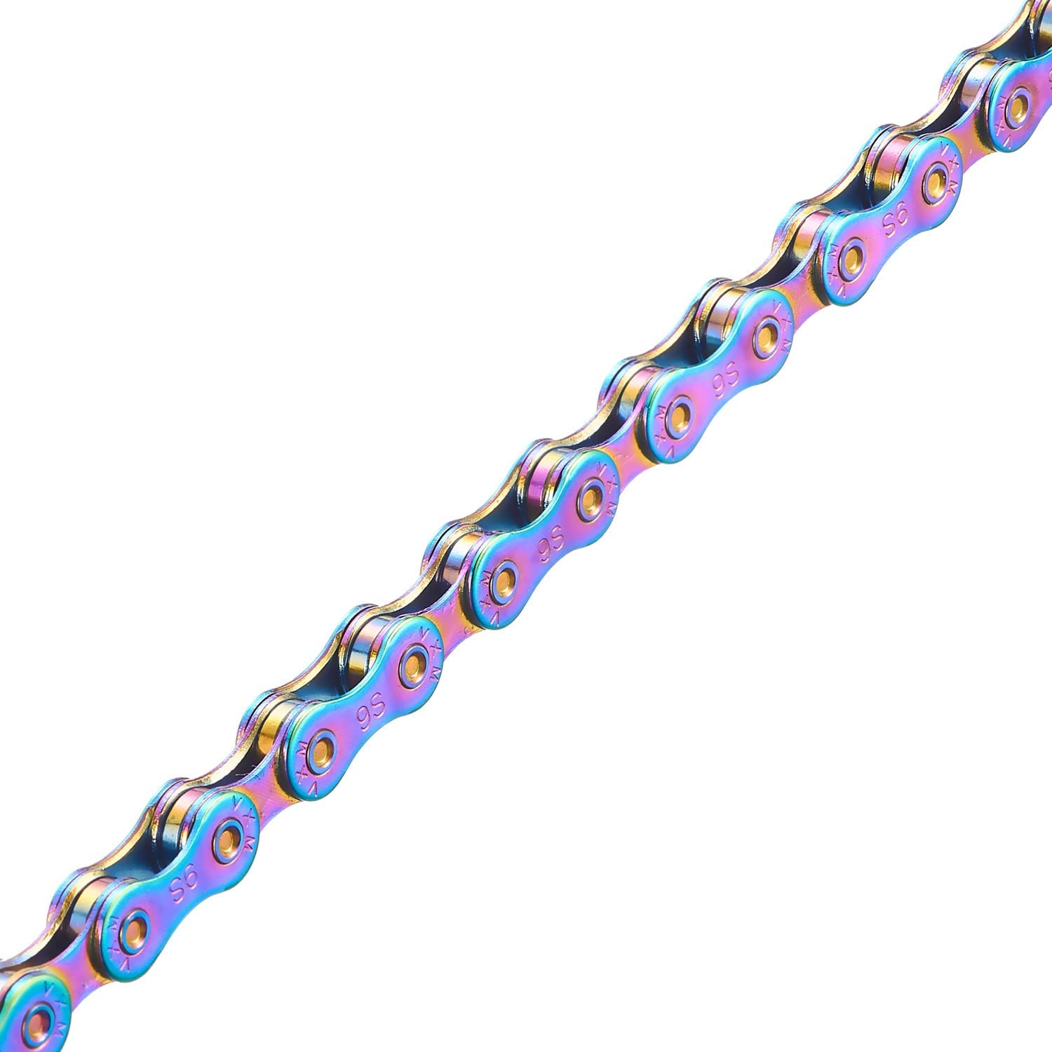 Catena Bicicletta 9 Velocit&agrave; YBEKI - 116 Maglie Con Lucchetti