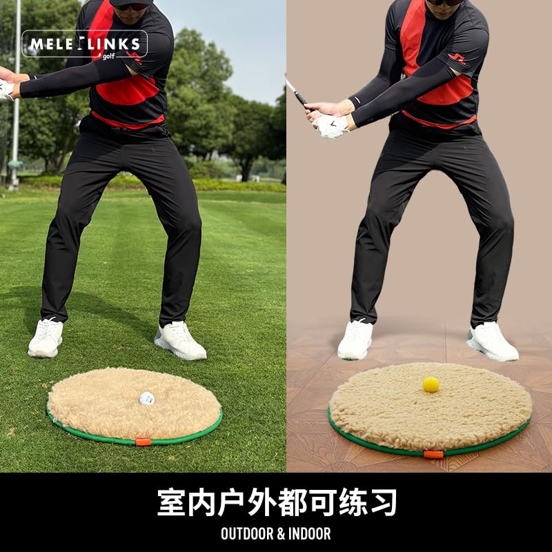 Amazon | MELELINKS バンカー練習マット プロ向け リアル砂感