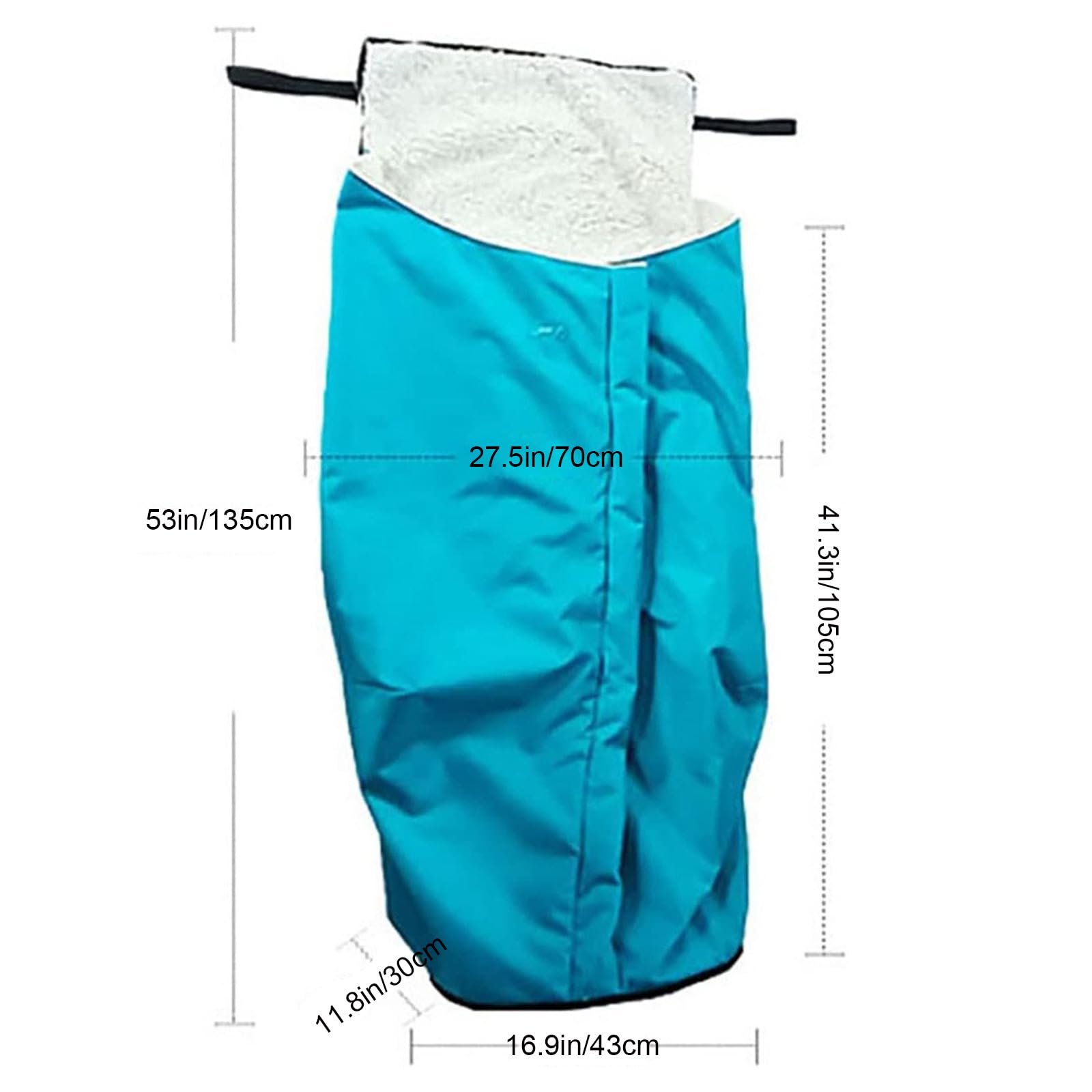 Manta Para Silla De Ruedas Cálida A Prueba De Viento, Saco Para Silla De Ruedas Con Forro Polar, Fundas Para Sillas De Ruedas Con Saco Deslizante Medio Envuelto Siamés, Para Accesorios Para Sillas De