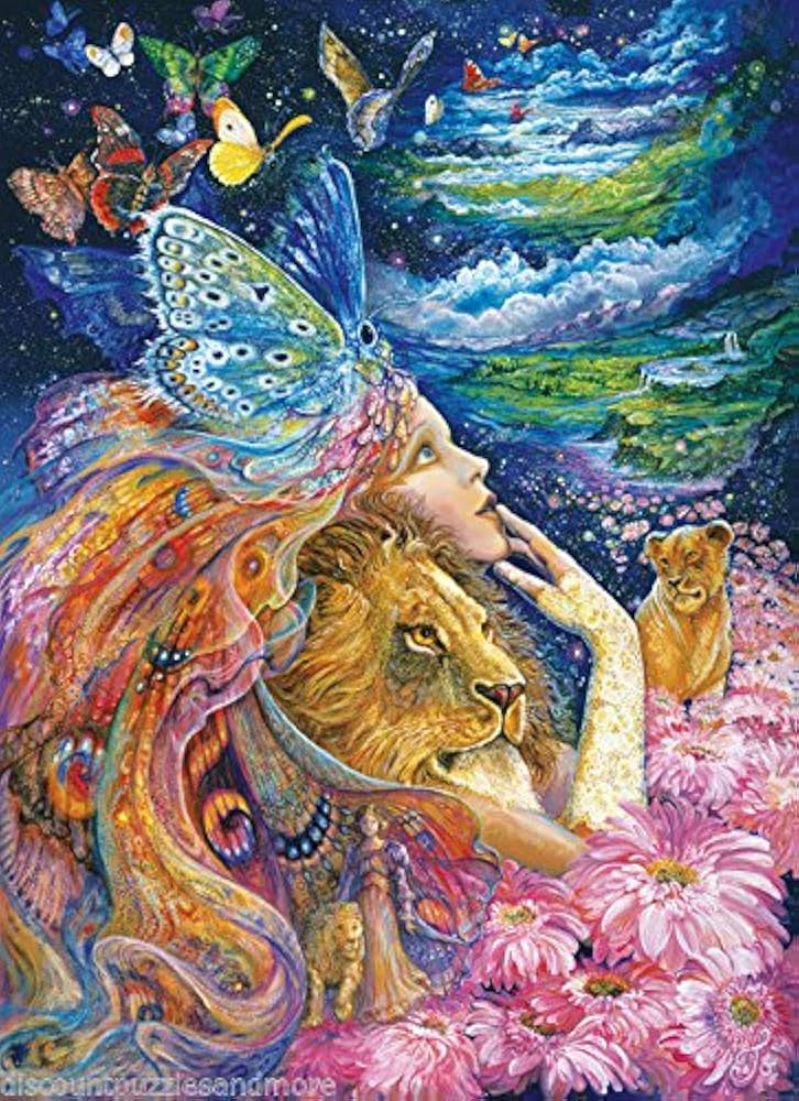 Josephine Wall's GLITTER&GOLD 750ピースパズル Josephine Wall Glitter & Gold Heart and Soul 750-Piece