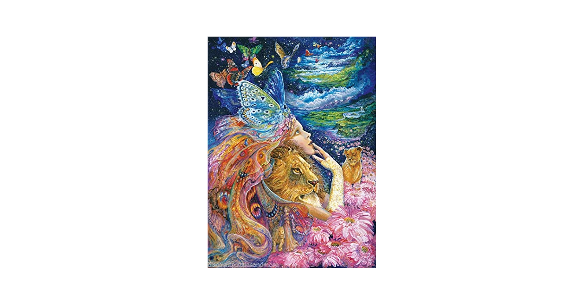 Josephine Wall's GLITTER&GOLD 750ピースパズル josephine wall's glitter and gold puzzle review