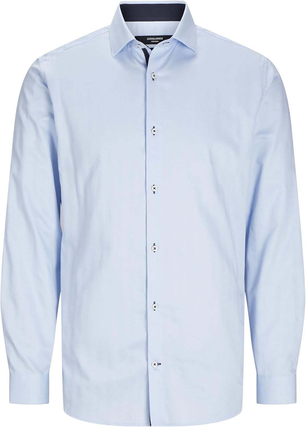 Jack & Jones Jprblaparker Aw24 SN – Camicia Lavoro Uomo In Cotone, Vestibilità Aderente, Colore Unico (Pacco Da 1) - 3