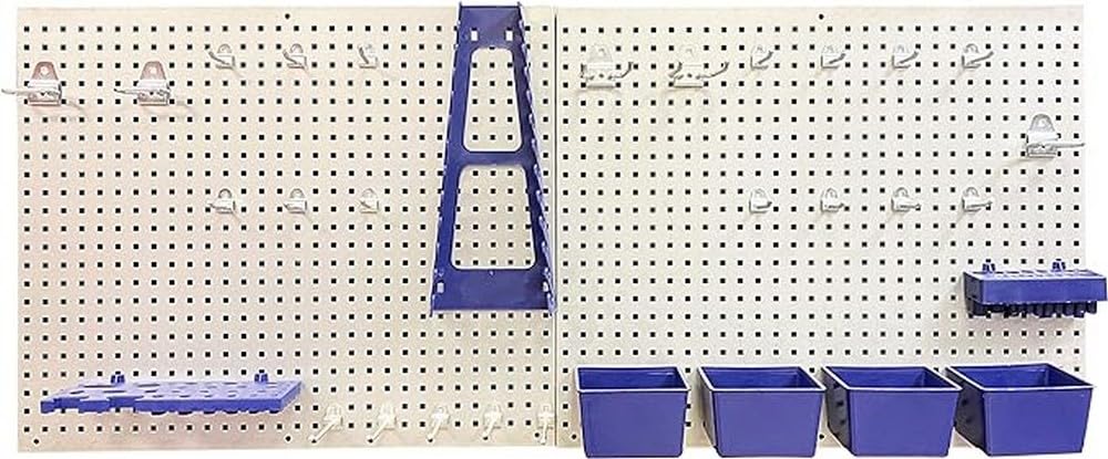 Paneles de pared de acero para almacenamiento de herramientas