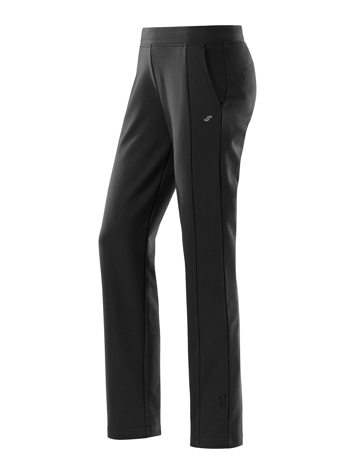 Joy Sportswear Freizeithose SINA für Damen - sportliche Jogginghose mit geradem Schnitt | Lange Sport Hose mit hohem Baumwolle & Stretch-Material Kurzgröße, 23, White