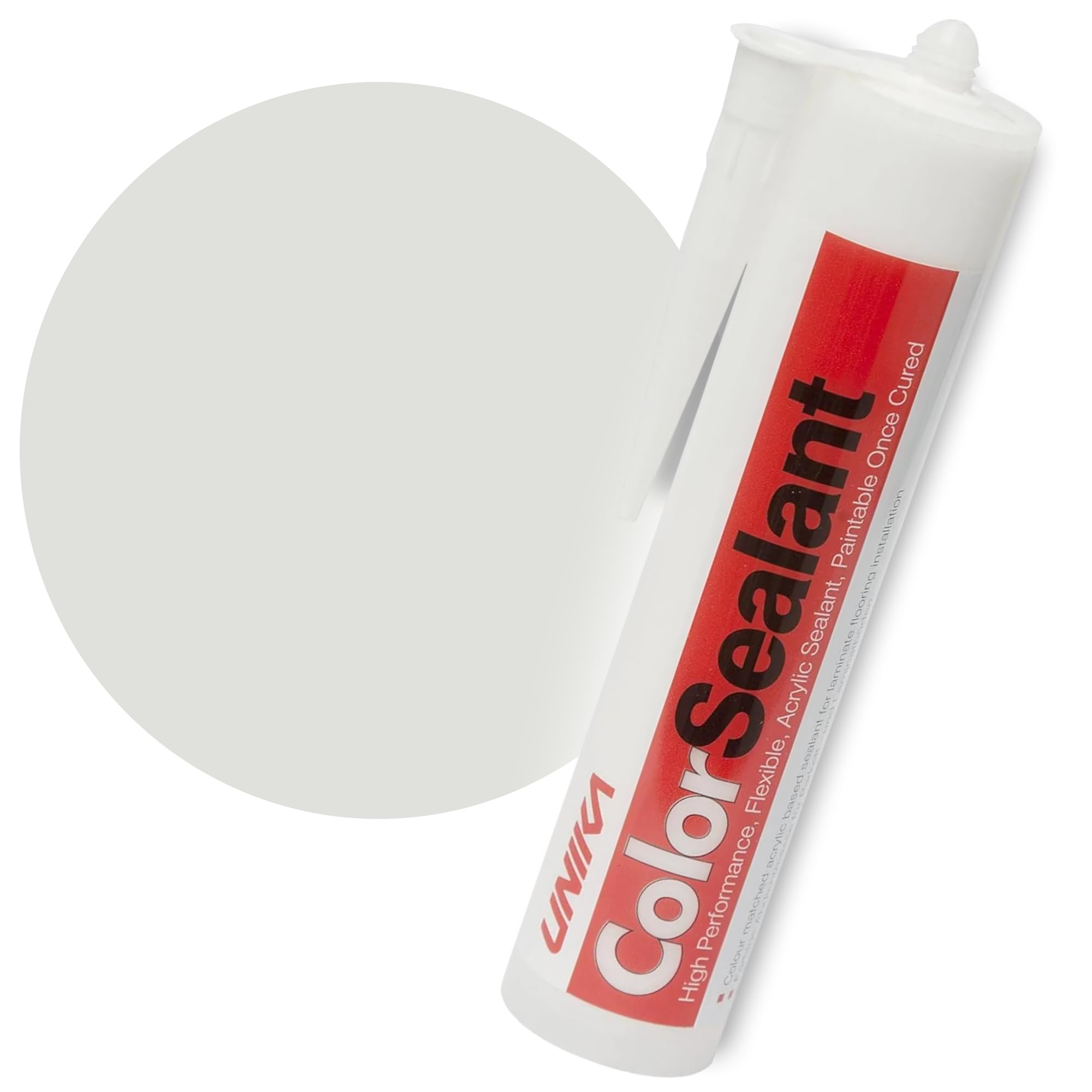 Unika CS4226-AZ Acrylic Gap Filler and Sealant, White, 0.57 kg