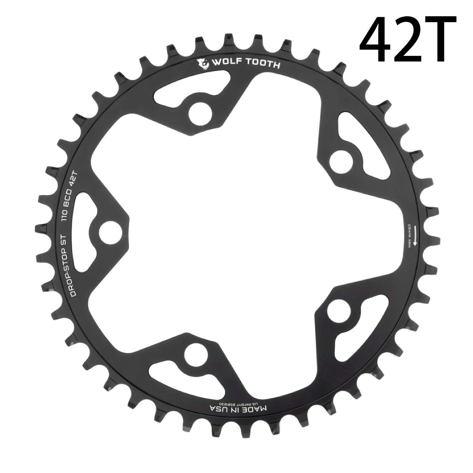 Amazon | ウルフトゥース(Wolf Tooth) 110 BCD Gravel CX Road