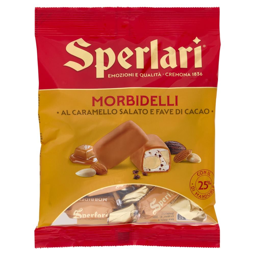 Italian Gourmet Morbidelli Praline Caramello Salato 8 x 117g weich