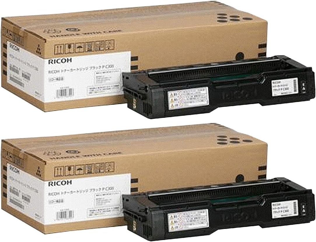 RICOH トナーカートリッジ P C300 純正 ブラック 2本セット 【公式通販】