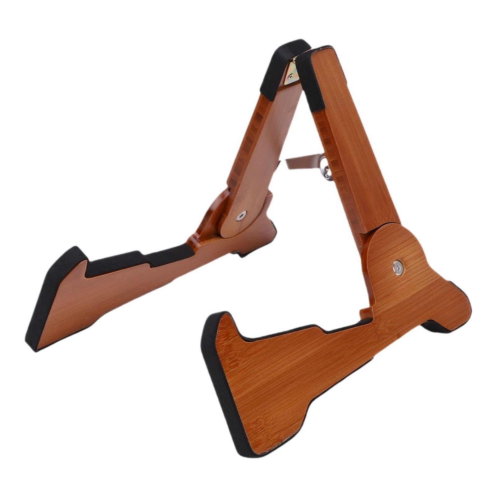 GCYEIDMA Guitar Stand Wood Solid Bamboo Guitar Stand Universal Foldable Stable Holder For Acoustic Electric Bass Cello Ukulele Home Travel