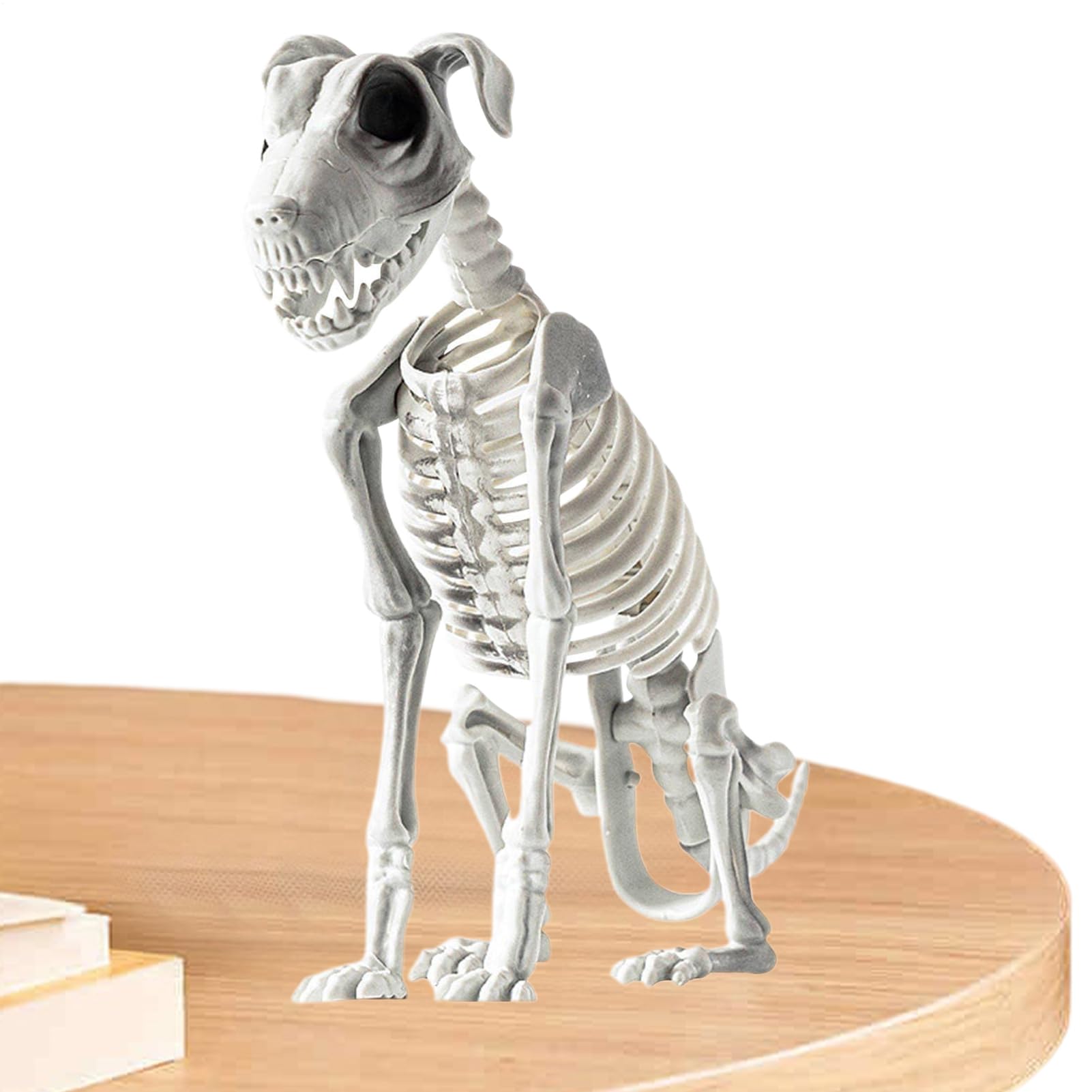 Squelette de chien déco Halloween articulé pour fête et réunion à la maison