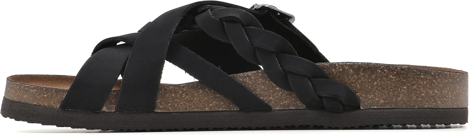 WHITE MOUNTAIN Women's Harrington Braided Signature Comfort-Molded Footbed Sandal - Image 5