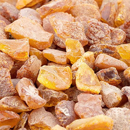 Amber Stones Polished and Raw 100% Natural Baltic Chips Resin Ambar Piedra for DIY Crafting Jewelry and Beading Loose Beads (No Holes) - Image 2