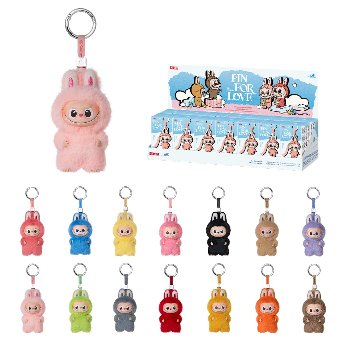 Amazon | 【POP MART 公式ストア】THE MONSTERS PIN FOR LOVE シリーズ