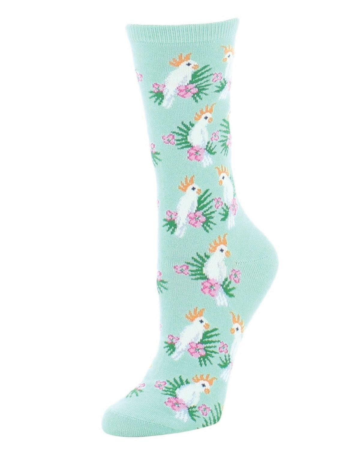 MeMoi Cockatoo Rayan Blend Crew Socks