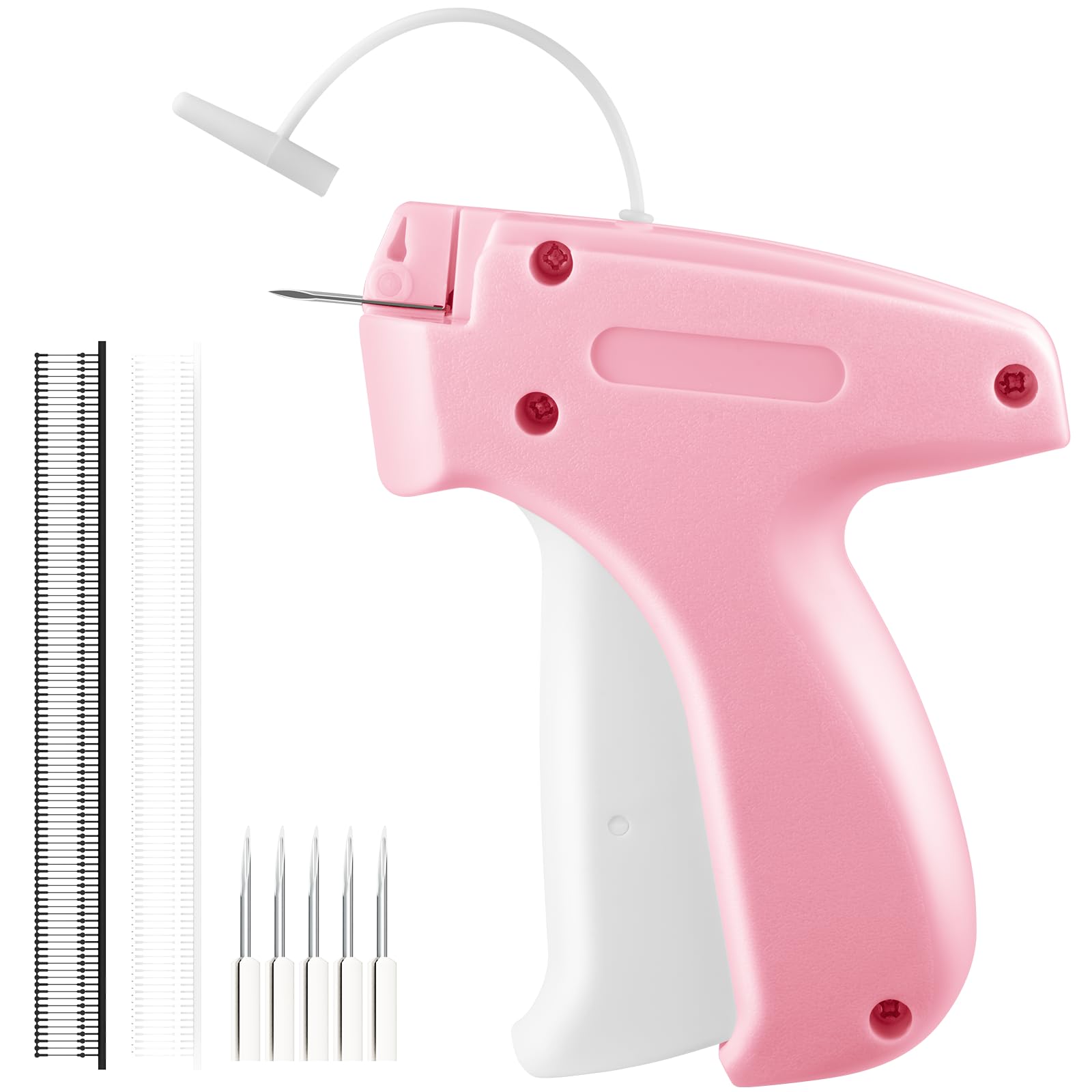 Photo 1 of Legebo Stitch Gun for Clothes,held QuiClothing Tagging Gun, Includes 6 Needles, 1000 Black & 1000 White Fasteners