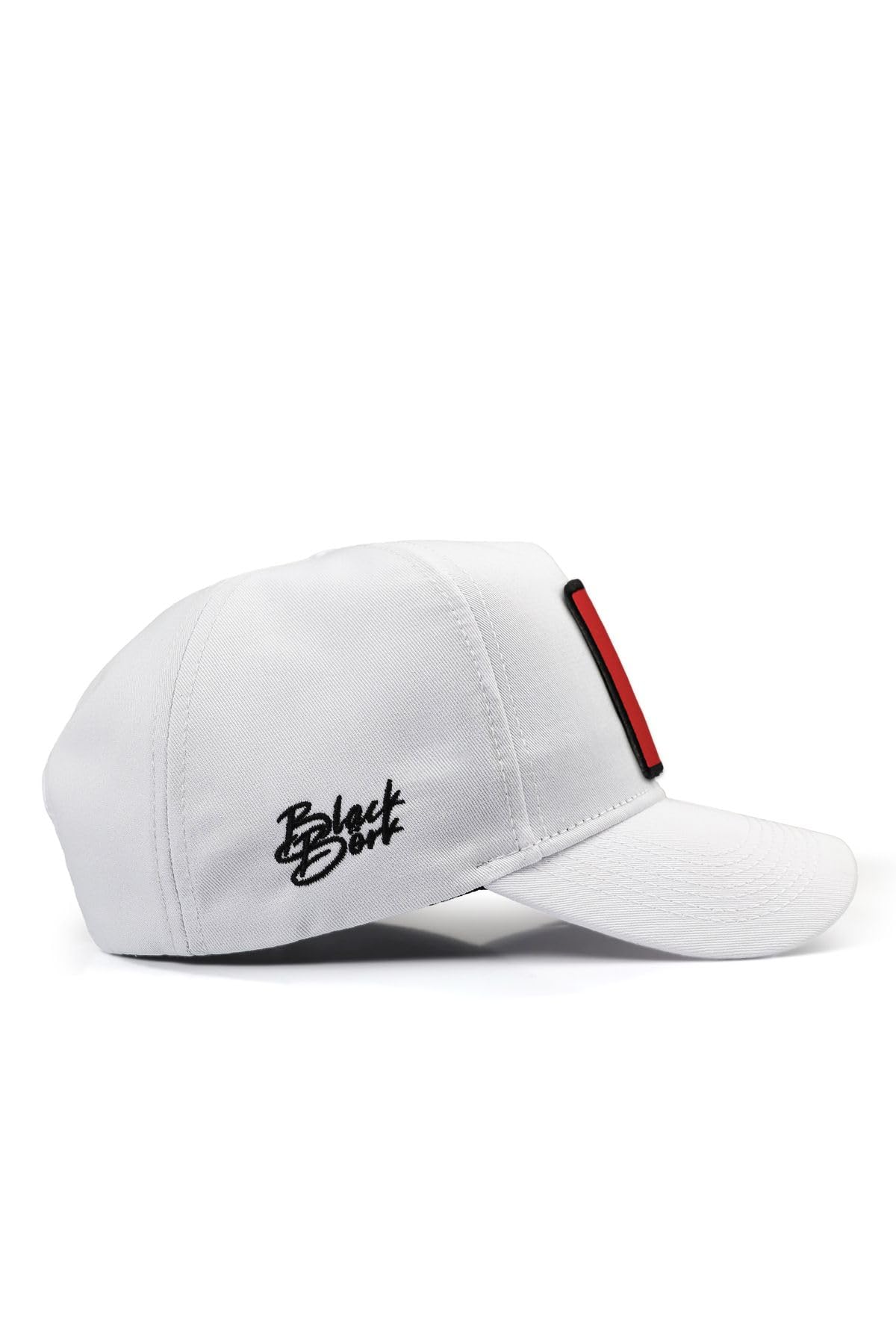 Gorra de Béisbol Premium Blanco con Parche Dedo