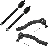 Vista 23 de TRQ - Juego de barras de acoplamiento delanteras interiores y exteriores