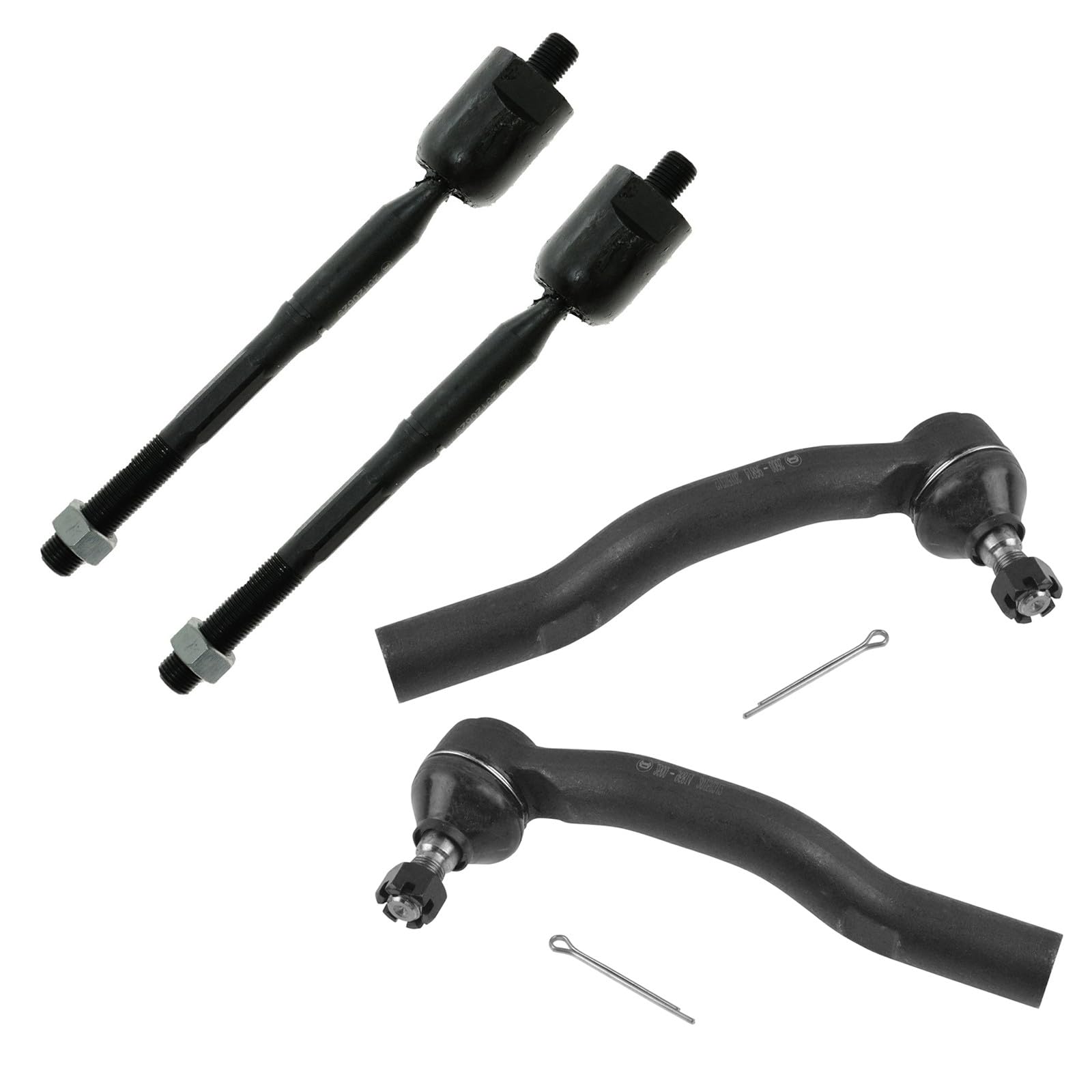 Amazon.com: Inner and Outer Driver and Passenger Side Tie Rod Set