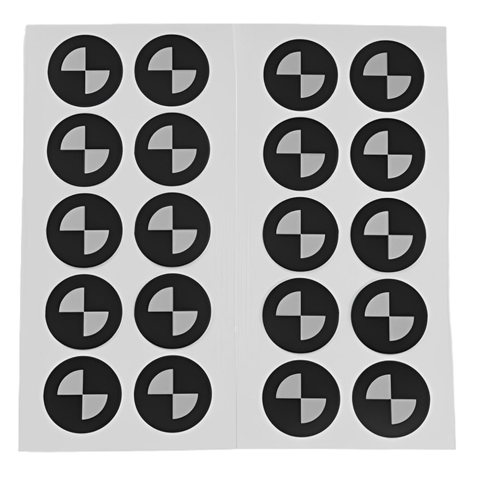 Skanowanie 3D Pozycjonowanie celów Znacznik punktu odniesienia dla drukowania 3D i inżynierii odwrotnej Zwiększa dokładność(1000pcs,Inner 16 outer 25mm)