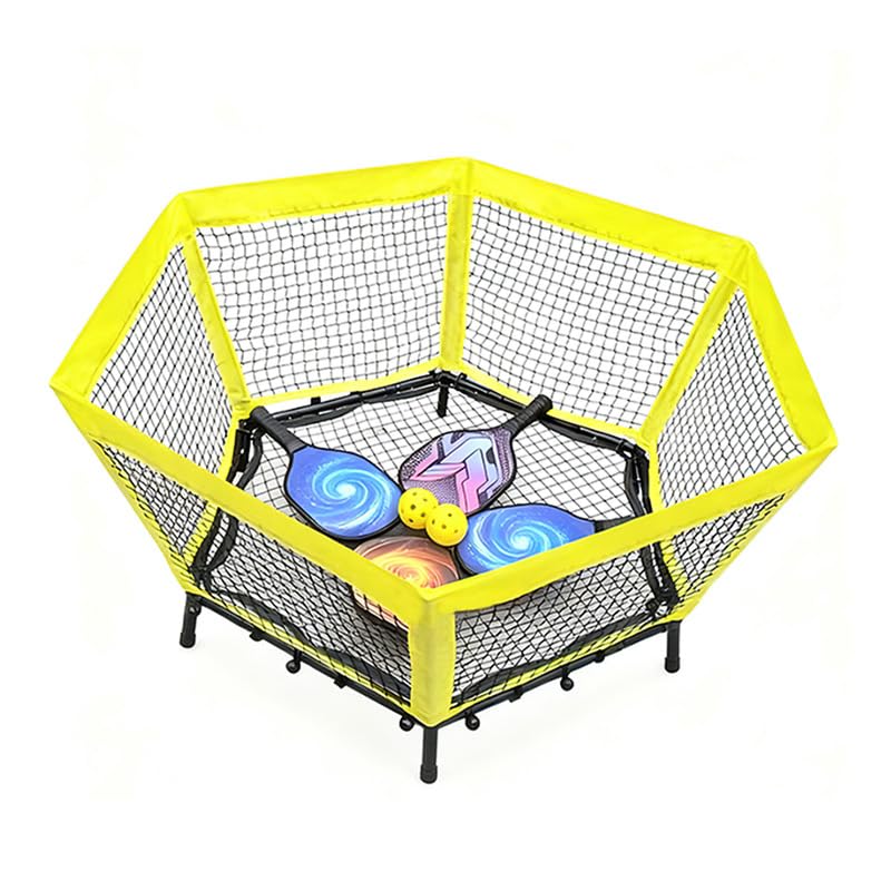 Zestaw All-in-One z rakietami i siatką – łączy w sobie piłkę do pickleball, badmintona i tenisa stołowego, łatwy w montażu dla zabawy w ogrodzie, w parku, na plaży oraz wewnątrz i na zewnątrz