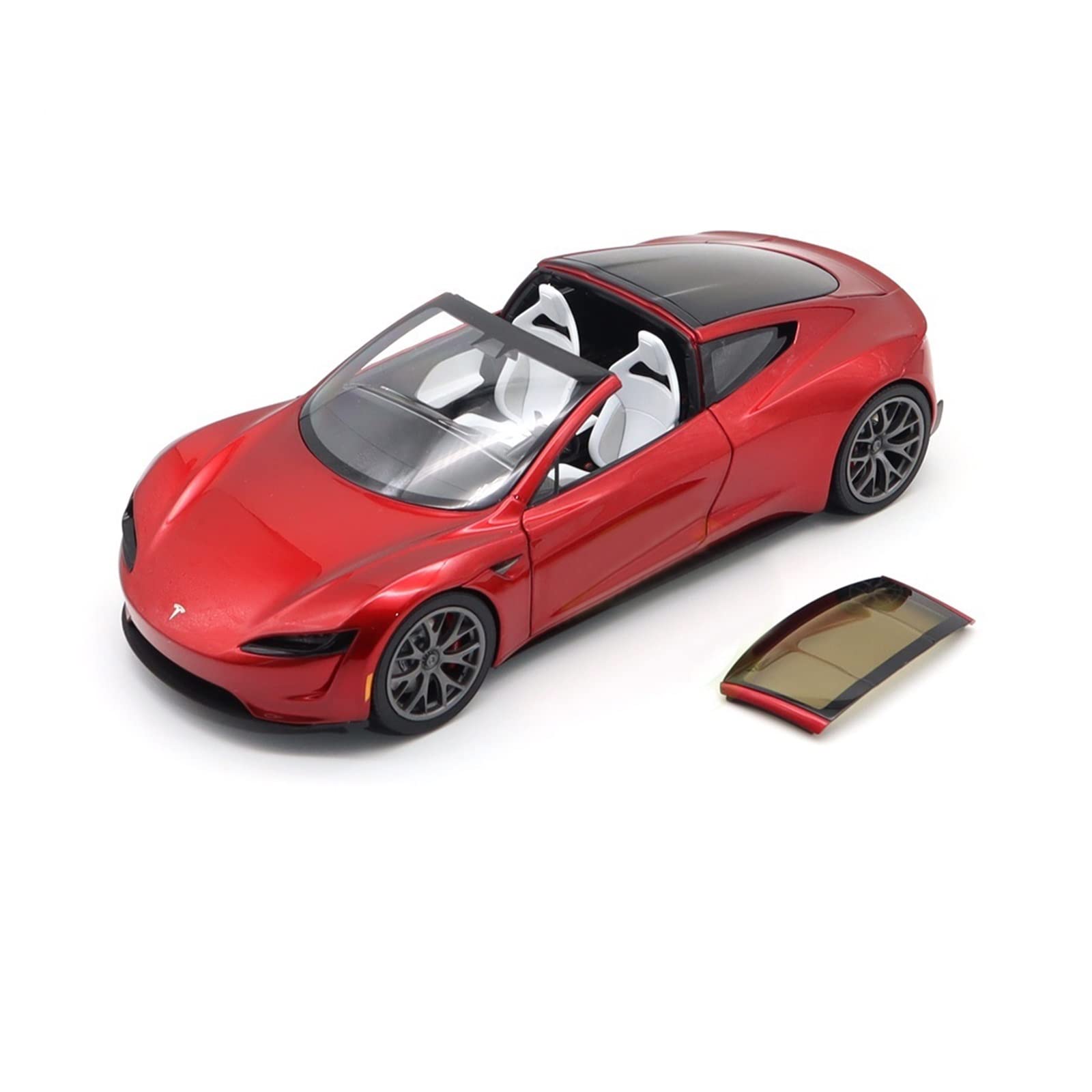 Amazon | 1:18 テスラロードスターに適しています レーシングカー ダイ